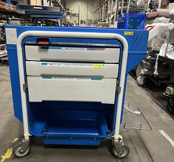 Used Metro Lifeline Crash Cart